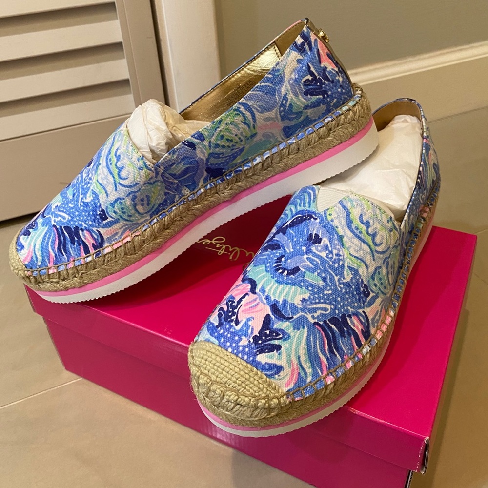 NWT Lilly Pulitzer Espadrilles